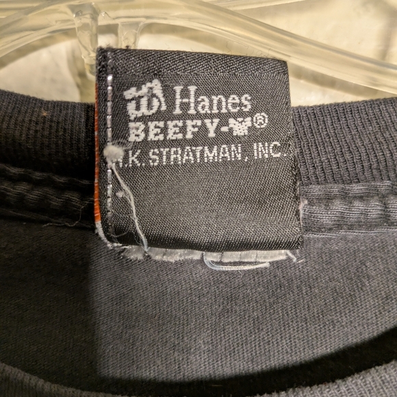 Harley-Davidson Black Long Sleeve Men's Shirt Size Xx Large Pre-owned Hanes Beef - Picture 9 of 10